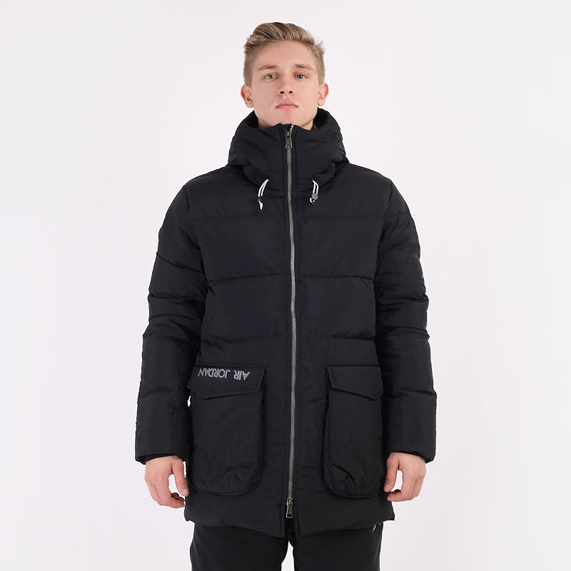 мужская черная куртка Jordan Down Parka CK6661-010 - цена, описание, фото 3